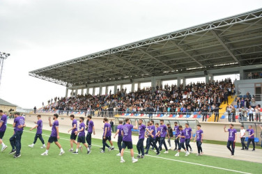 "Şamaxı" futbol klubunun mükafatlandırılma mərasimi keçirilib