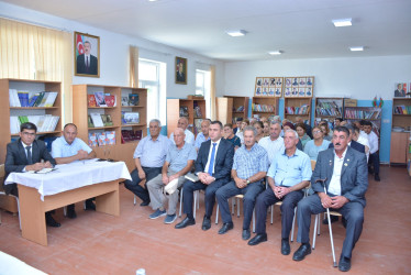 Rayonun Çuxuryurd kənd sakinləri ilə növbəti səyyar qəbul keçirilib