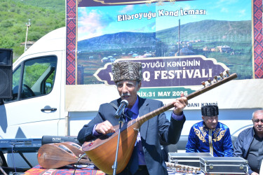 Şamaxı rayonunun füsunkar Qızmeydan kəndində Aşıq İsgəndər Ağbabalının 100 illik yubileyinə həsr edilmiş “Elləroyuğu Yaylaq Festivalı” keçirilib