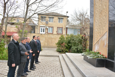 Şamaxıda 31 Mart - Azərbaycanlıların Soyqırımı qurbanlarının xatirəsi anılıb