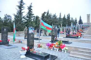 20 Yanvar faciəsinin 36-cı ildönümü ilə əlaqədar Şamaxı şəhərində anım mərasimi keçirilib