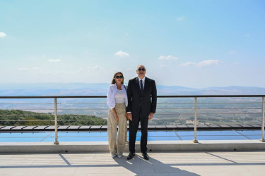 İlham Əliyev Şamaxıda “Meysari Grand Hotel & SPA” kompleksinin açılışında iştirak edib