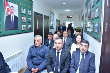 Rayon İcra Hakimiyyəti başçısının növbəti səyyar qəbulu rayonun Cabanı kənd sakinləri ilə keçirilib