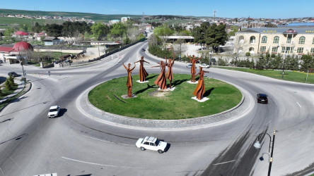 Milli rəqsə ilk monumental əsər Şamaxıda!