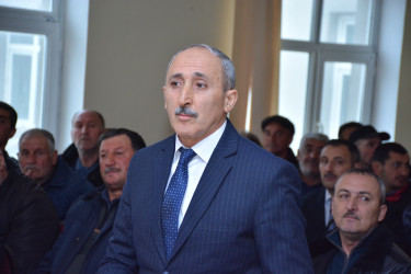 Rayon İcra Hakimiyyəti başçısının növbəti səyyar qəbulu rayonun Sabir qəsəbə sakinləri ilə keçirilib