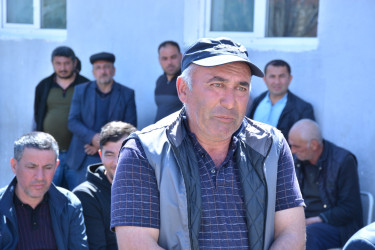 Şamaxı Rayon İcra Hakimiyyəti başçısının növbəti səyyar qəbulu rayonun Birinci Çaylı kənd sakinləri ilə keçirilib