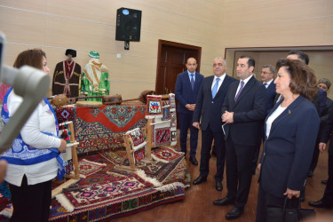 Şamaxıda 2025-ci ilin sosial-iqtisadi inkişafının yekunlarına və qarşıda duran vəzifələrə həsr edilmiş hesabat yığıncağı keçirilib