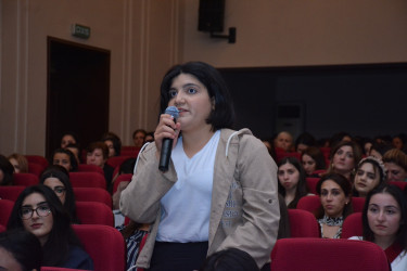 “Güclü cəmiyyətin zərif simaları” layihəsinin növbəti görüşü Şamaxı rayonunda baş tutub