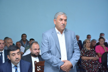 Rayon İcra Hakimiyyəti başçısının növbəti səyyar qəbulu rayonun Qızmeydan kənd sakinləri ilə keçirilib