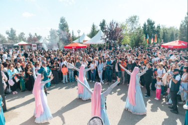 Şamaxının Meysəri kəndində Azərbaycanda ilk dəfə reallaşan Beynəlxalq Barbekü Festivalı keçirilib