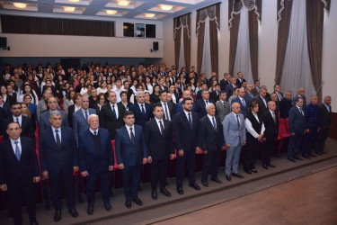 Şamaxı rayonunda Azərbaycan Respublikasının Prezidenti, Yeni Azərbaycan Partiyasının sədri cənab İlham Əliyevin partiyanın VIII Qurultayındakı nitqindən irəli gələn məsələlərlə bağlı müşavirə keçirilib