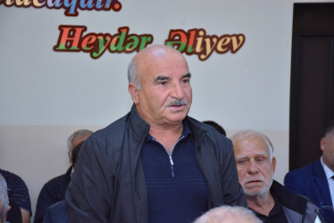 Rayonun Şərədil kənd sakinləri ilə növbəti səyyar qəbul keçirilib