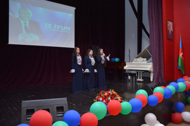 Şamaxıda 15 İyun – Milli Qurtuluş Gününə həsr olunmuş konsert keçirilib