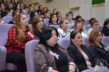 Şamaxıda "Süd vəzi xərçənginin erkən aşkarlanması sağlam gələcəyin təminatıdır" mövzusunda konfrans keçirilib