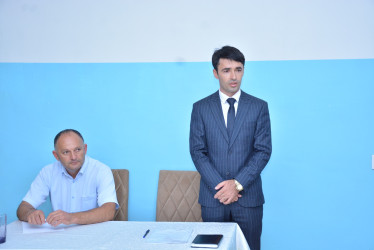 Rayonun Məlhəm kənd sakinləri ilə növbəti səyyar qəbul keçirilib