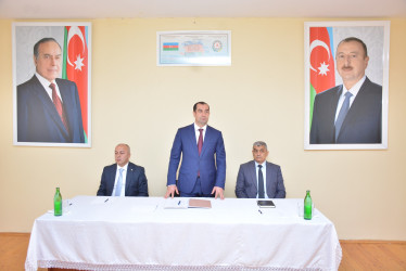 Rayonun Muğanlı kənd sakinləri ilə növbəti səyyar qəbul keçirilib