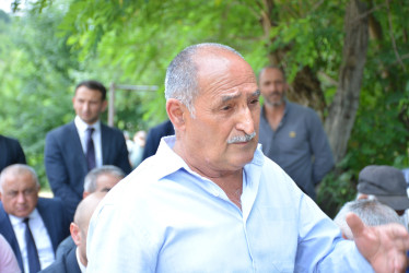 Rayonun Dədəgünəş kənd sakinləri ilə növbəti səyyar qəbul keçirilib