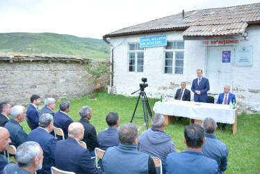 Şamaxı RİH başçısının növbəti səyyar qəbulu rayonun Səfalı kənd sakinləri ilə keçirilib