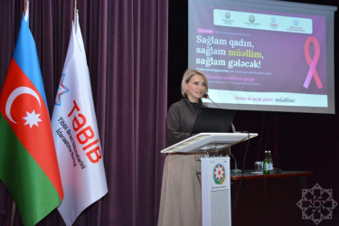 Şamaxıda "Süd vəzi xərçənginin erkən aşkarlanması sağlam gələcəyin təminatıdır" mövzusunda konfrans keçirilib