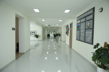 İlham Əliyev Şamaxı Avropa liseyinin yeni binasının açılışında iştirak edib