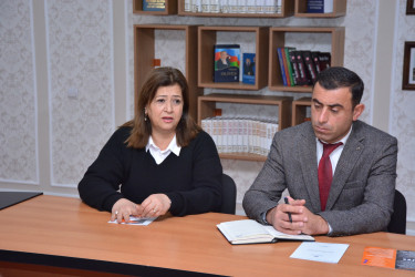 “Gender əsaslı zorakılığa qarşı mübarizə” mövzusunda dəyirmi masa keçirilib