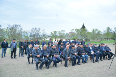 Şamaxı Rayon İcra Hakimiyyəti başçısının növbəti səyyar qəbulu rayonun Dağ Bağırlı kənd sakinləri ilə keçirilib