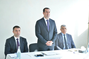Rayon İcra Hakimiyyəti başçısının növbəti səyyar qəbulu rayonun Hacılı kənd sakinləri ilə keçirilib