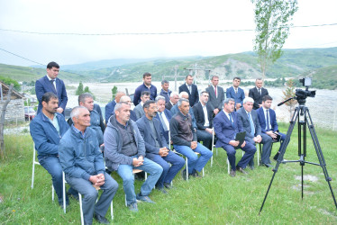 Şamaxı RİH başçısının növbəti səyyar qəbulu rayonun Səfalı kənd sakinləri ilə keçirilib