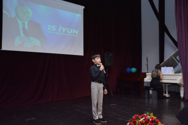 Şamaxıda 15 İyun – Milli Qurtuluş Gününə həsr olunmuş konsert keçirilib