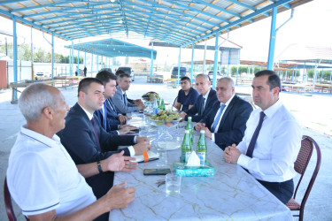 “Azərbaycan Respublikasında kənd təsərrüfatı, balıqçılıq və akvakultura məhsullarının istehsalı və emalı sahələrinin inkişafına dair 2026–2030-cu illər üçün Dövlət Proqramı”nın icrası ilə əlaqədar Şamaxı rayonunda həyata keçirilməsi nəzərdə tutulan işlərin monitorinqi keçirilib