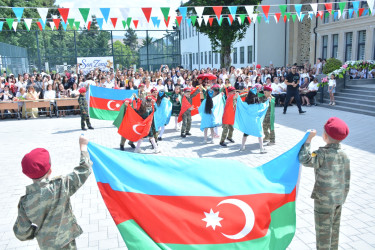 13 iyun 2026-cı il tarixində Şamaxı rayonunda fəaliyyət göstərən ümumtəhsil məktəblərində “Son zəng” tədbiri keçirilib