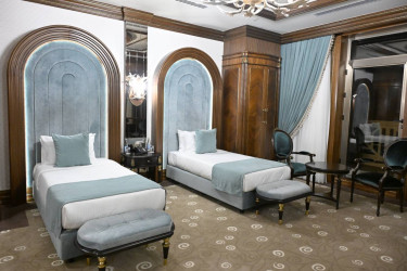 İlham Əliyev və birinci xanım Mehriban Əliyeva Şamaxıda “Pirqulu Park” hotelinin açılışında iştirak ediblər