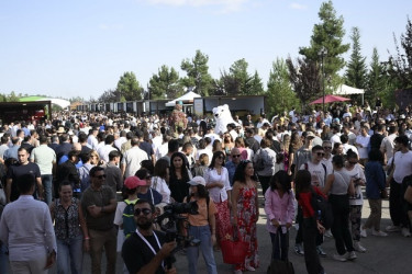 Şamaxıda Üçüncü Üzüm və Şərab Festivalı keçirilib