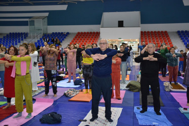 Şamaxıda "Sevgi və Sülh" şüarı altında VI Yoqa Festivalı keçirilib