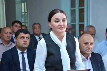 Rayon İcra Hakimiyyəti başçısının növbəti səyyar qəbulu rayonun Məlhəm kənd sakinləri ilə keçirilib