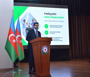 Şamaxıda 2025-ci ilin sosial-iqtisadi inkişafının yekunlarına və qarşıda duran vəzifələrə həsr edilmiş hesabat yığıncağı keçirilib