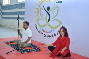 Şamaxıda "Sevgi və Sülh" şüarı altında VI Yoqa Festivalı keçirilib