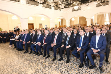 Aqrar sahədə yeni Dövlət Proqramının müzakirəsi ilə bağlı İsmayıllı rayonunda regional müşavirə keçirilib
