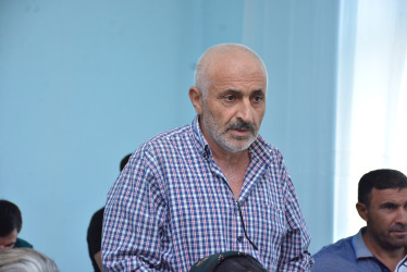 Rayonun Qızmeydan və Pirbəyli kəndlərinin sakinləri ilə növbəti səyyar qəbul keçirilib