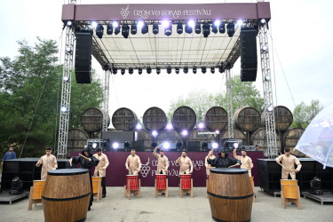 Şamaxıda Dördüncü Üzüm və Şərab Festivalı keçirilib