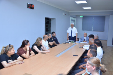 "Narkotik vasitələrin, psixotrop maddələrin və onların prekursorlarının qanunsuz dövriyyəsinə qarşı mübarizəyə dair 2025-2030 illər üçün Dövlət Proqramı"nın icrası məqsədilə maarifləndirici tədbir keçirilib
