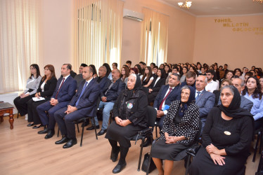 "Anım Günü- Milli Qürur Günümüzdür!" mövzusunda tədbir keçirilib