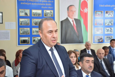 Rayon İcra Hakimiyyəti başçısının növbəti səyyar qəbulu rayonun Əngəxaran kənd sakinləri ilə keçirilib