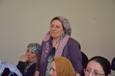 Rayon İcra Hakimiyyəti başçısının növbəti səyyar qəbulu rayonun Həmyəli kənd sakinləri ilə keçirilib