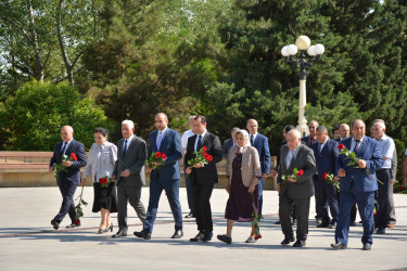 Şamaxıda "15 İyun - Milli Qurtuluş Günü"nə həsr olunmuş “Milli maraqlarla bəşəri dəyərlərin vəhdəti” adlı tədbir keçirilib