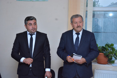 Rayonun Günəşli kənd sakinləri ilə növbəti səyyar qəbul keçirilib