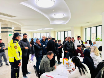 Şamaxı Rayon Mərkəzi Xəstəxanasında qanvermə aksiyası keçirilib