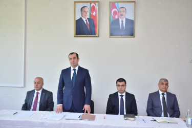 Şamaxı Rayon İcra Hakimiyyəti başçısının növbəti səyyar qəbulu rayonun Həmyəli kənd sakinləri ilə keçirilib