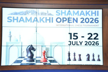 “Azərbaycan Şahmat Turu” çərçivəsində “Shamakhi Open 2026” Beynəlxalq Şahmat Festivalı keçirilib