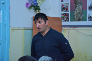 Şamaxı RİH başçısının növbəti səyyar qəbulu rayonun Dəmirçi kənd sakinləri ilə keçirilib
